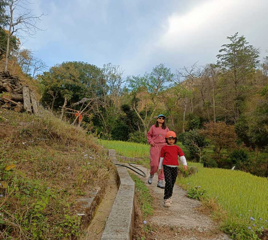 Yoga at JuneGiri Farms